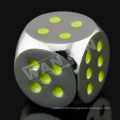 Customized enamel game dice